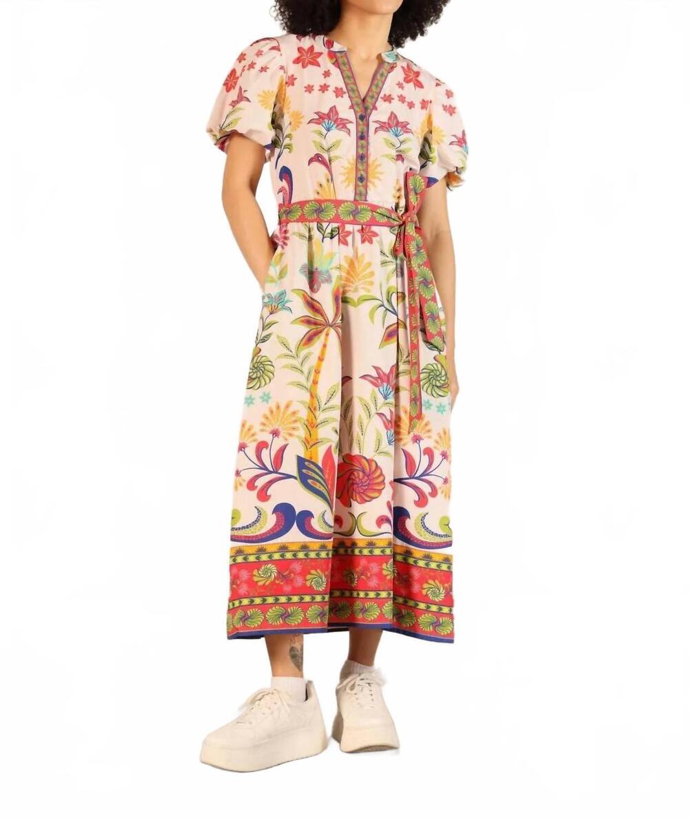 NEW MAUDE VIVANTE nova dress in beige